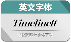 Timeline-Italic(英文字體)