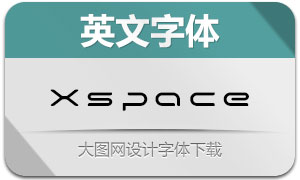 Xspace(英文字體)