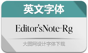 Editor'sNote-Regular(Ӣ)