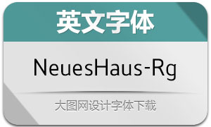 NeuesHaus-Regular(Ӣ)