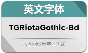 TGRiotaGothic-Bold(Ӣ)