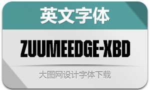 ZuumeEdge-ExtraBold(Ӣ)