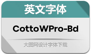 CottorwayPro-Bold(Ӣ)