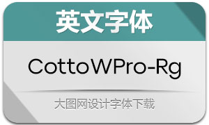 CottorwayPro-Regular(Ӣ)