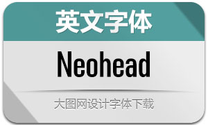 Neohead(英文字体)