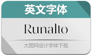 Runalto(英文字体)