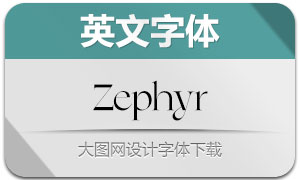 Zephyr(英文字体)