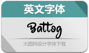 Battog(英文字体)