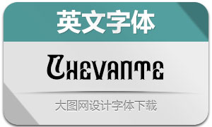 Chevante(英文字体)