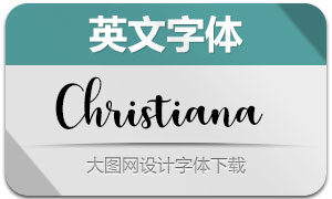 ChristianaScript(英文字體)