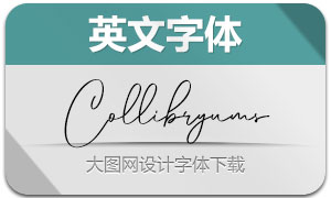 Collibryums(英文字體)