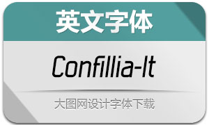 Confillia-Italic(英文字體)