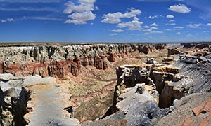 亚利桑那州的煤矿峡谷景观高清图片