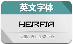 HERFIA(英文字体)