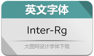 Inter-Regular(英文字體)