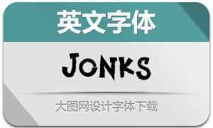 Jonks(英文字體)
