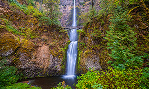 马特诺玛瀑布自然景观摄影高清图片