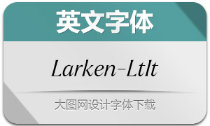 Larken-LightItalic(Ӣ)