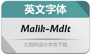 Malik-MediumItalic(Ӣ)