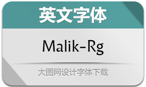 Malik-Regular(Ӣ)