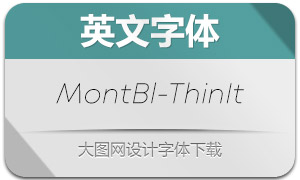 MontBlanc-ThinItalic(Ӣ)