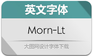 Morn-Light(英文字体)