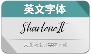 Sharlene-Italic(英文字體)