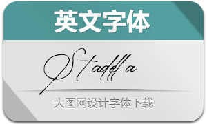 Stadella(英文字體)