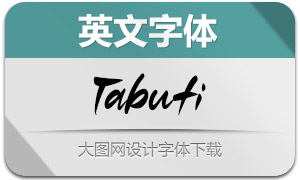 Tabuti(英文字體)