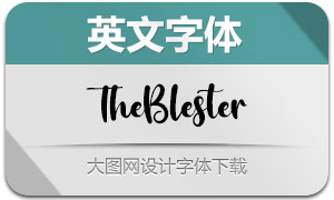 TheBlester(英文字體)