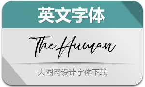 TheHuman(英文字體)