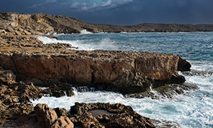海岸沿线自然景观风光摄影高清图片