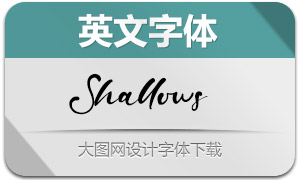 Shallows(英文字体)
