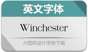 Winchester(英文字体)