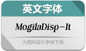 MogilaDisplay-Italic(Ӣ)