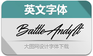BattleAndy-Italic(Ӣ)
