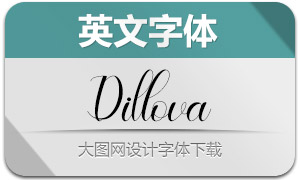 Dillova(英文字体)