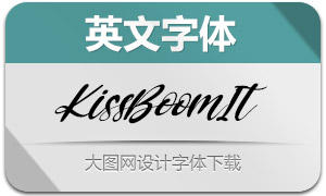 KissBoom-Italic(Ӣ)
