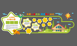 ��ͨͯȤ���÷�Χ�׶�԰�Ļ�ǽʸ��ͼ