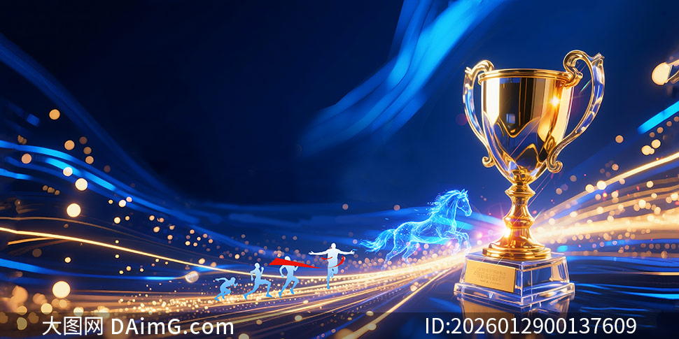 ��ɫʱ��2026���佱���񱳾�չ��PSD�ز�