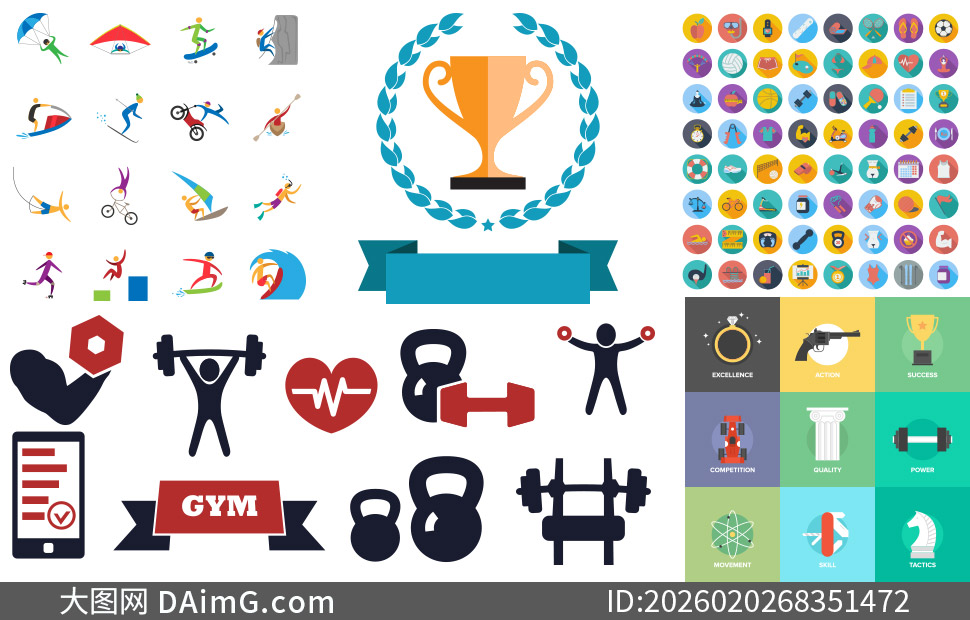 �����˶��뽡���˶���ͼ�����ʸ��ͼ