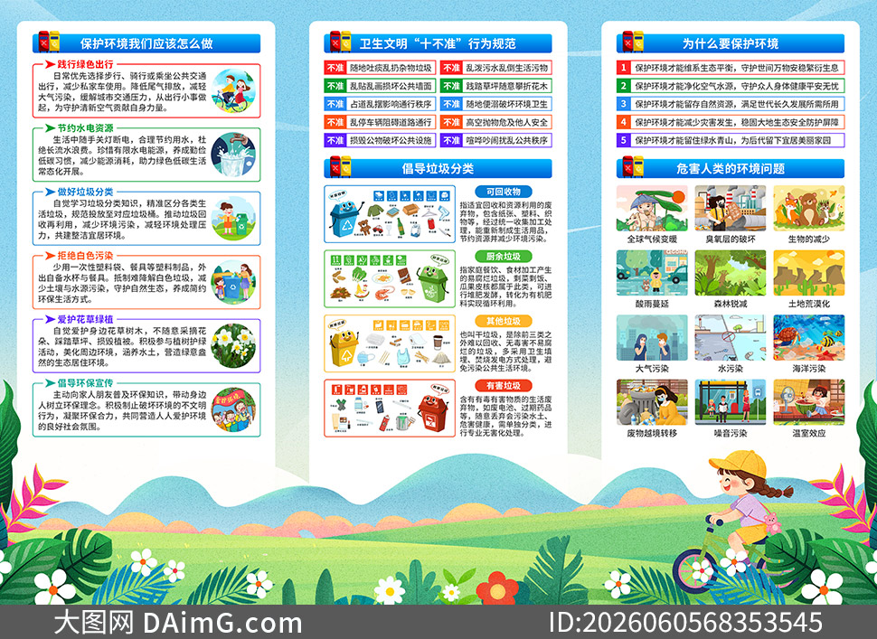 2026�����廷����֪ʶ������ҳPSD�ز�