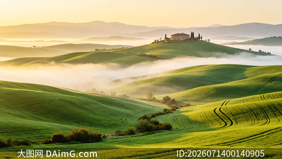 �峿ɽ���ϵ�ׯ԰����԰������ͼƬ�ز�