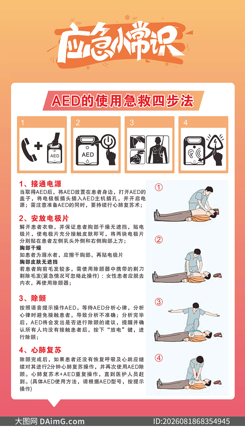 AED��ʹ�ü����Ĳ���Ӧ��С��ʶʸ��ͼ
